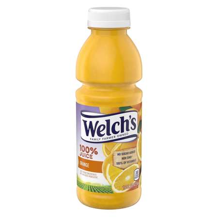 WELCHS Welch's 100% Orange PET Bottle Juice 16 fl. oz. Bottle, PK12 WPD30194